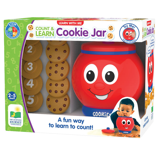 The Learning Journey Count & Learn Cookie Jar