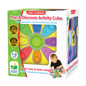 The Learning Journey Pop & Discover Activity Cube