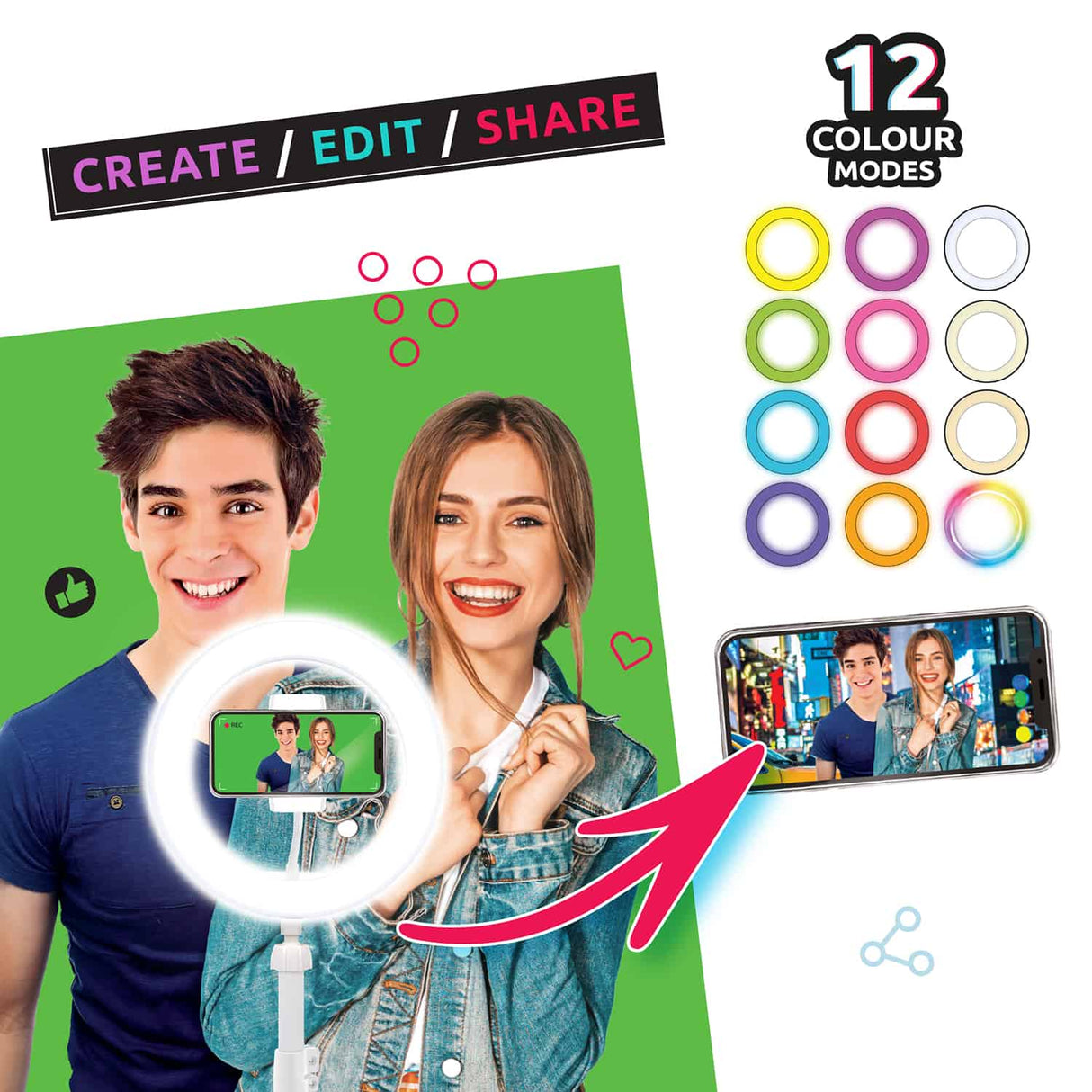 Studio Creator Video Maker Kit White Edition - ART & CRAFT/MAGIC/AIRFIX - Beattys of Loughrea