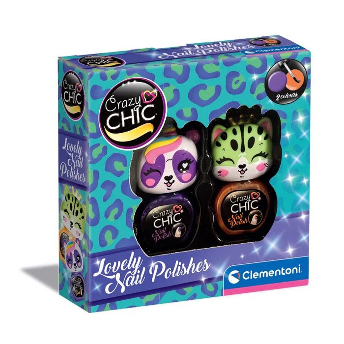 Crazy Chic Lovely Animals Nail Polish - Assorted Styles - JEWELLERY / HAIR ACCS - Beattys of Loughrea
