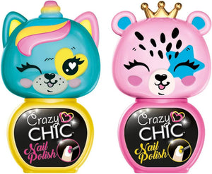 Crazy Chic Lovely Animals Nail Polish - Assorted Styles - JEWELLERY / HAIR ACCS - Beattys of Loughrea