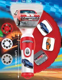 Super Cars Torch & Projector - ART & CRAFT 2 - Beattys of Loughrea