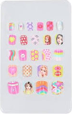 Topmodel Artificial Nails Flat Neon Beauty And Me - JEWELLERY / HAIR ACCS - Beattys of Loughrea