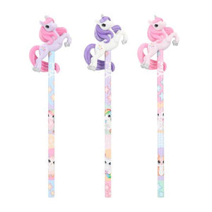 Ylvi Pencil With 3D Unicorn Topper - ART & CRAFT/MAGIC/AIRFIX - Beattys of Loughrea