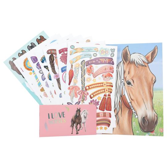 Miss Melody Create Your Horses Blaze Colouring Book - BOOKS - Beattys of Loughrea