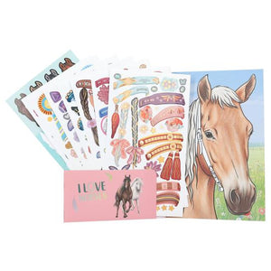 Miss Melody Create Your Horses Blaze Colouring Book - BOOKS - Beattys of Loughrea