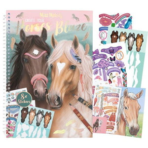 Miss Melody Create Your Horses Blaze Colouring Book - BOOKS - Beattys of Loughrea