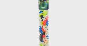 Plus - Plus Glow Mix 100 Pcs Tube - CONSTRUCTION - LEGO/KNEX ETC - Beattys of Loughrea