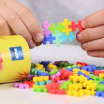 Plus - Plus Tropical Mix 100 Pcs Tube - CONSTRUCTION - LEGO/KNEX ETC - Beattys of Loughrea