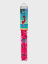 Plus - Plus Flamingo 100 Pcs. Tube - CONSTRUCTION - LEGO/KNEX ETC - Beattys of Loughrea