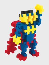 Plus - Plus Superhero 100 Pcs Tube - CONSTRUCTION - LEGO/KNEX ETC - Beattys of Loughrea