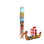Plus - Plus Viking Ship 100 Pcs Tube - CONSTRUCTION - LEGO/KNEX ETC - Beattys of Loughrea