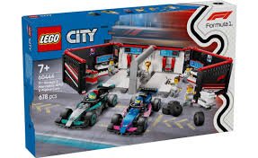 Lego 60444 City F1 Garage & Mercedes - AMG & Alpine Cars - CONSTRUCTION - LEGO/KNEX ETC - Beattys of Loughrea