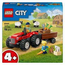 Lego 60461 City Red Farm Tractor with Trailer & Sheep - CONSTRUCTION - LEGO/KNEX ETC - Beattys of Loughrea