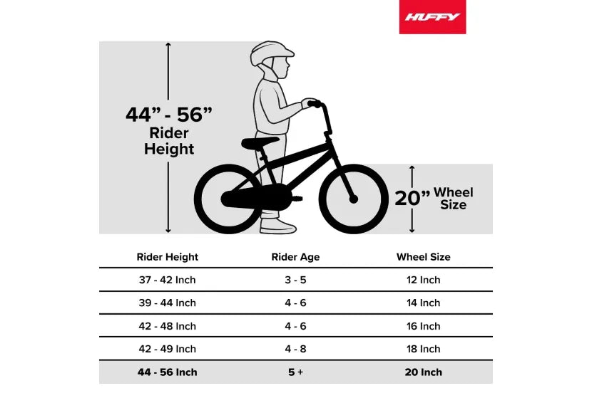 Huffy Pro Thunder 20" Bike - Acid Green - BIKES - CHILDRENS - Beattys of Loughrea