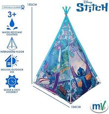Disney Stitch Play Tent - PLAYSUITS POP UP/BLOW UP BEDS - Beattys of Loughrea