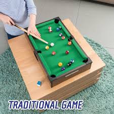 Wooden Tabletop Billiards Pool - BOARD GAMES / DVD GAMES - Beattys of Loughrea