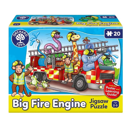Orchard Toys Big Fire Engine Jigsaw Puzzle - JIGSAWS - Beattys of Loughrea