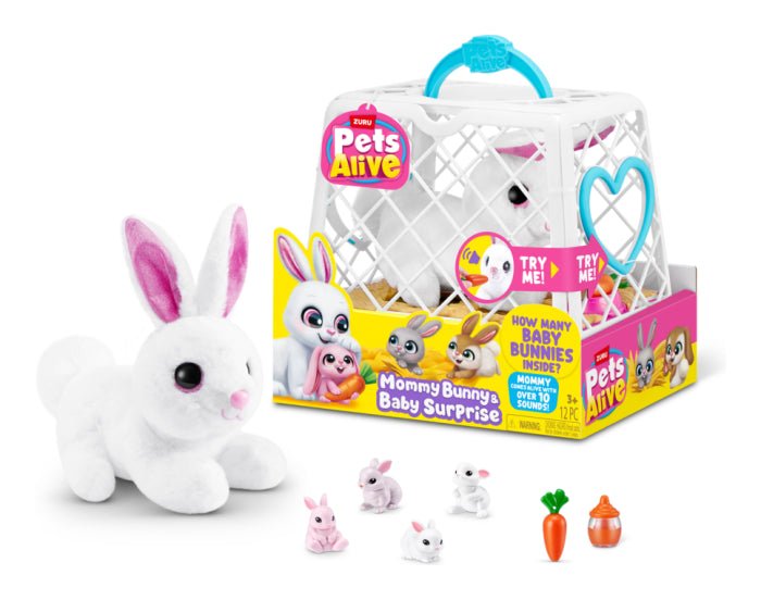 Pets Alive Mama Bunny & Baby Surprise - DOLLS - Beattys of Loughrea