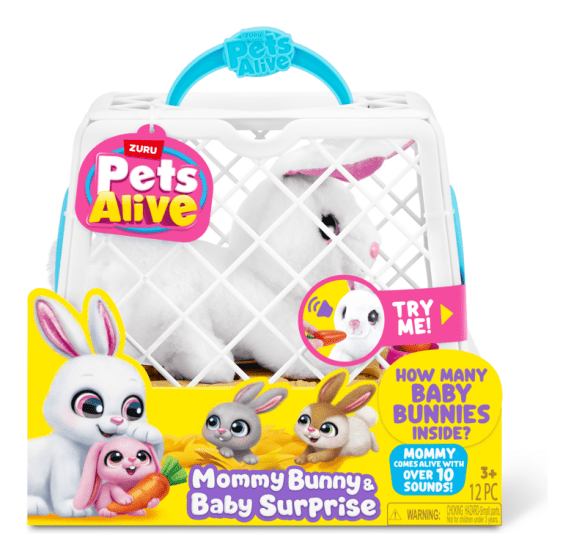 Pets Alive Mama Bunny & Baby Surprise - DOLLS - Beattys of Loughrea