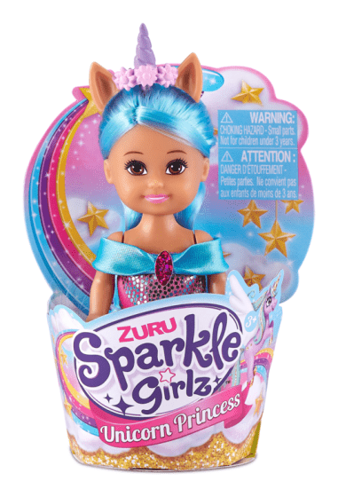 Sparkle Girlz 4.7" Unicorn Princess Cupcake Assortment - DOLLS - Beattys of Loughrea