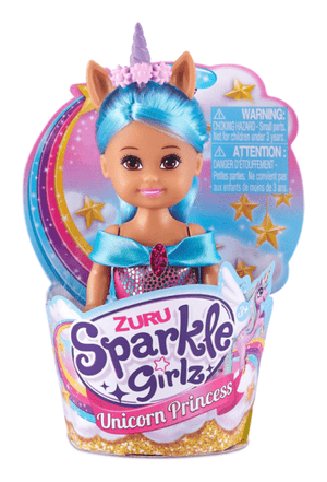Sparkle Girlz 4.7" Unicorn Princess Cupcake Assortment - DOLLS - Beattys of Loughrea