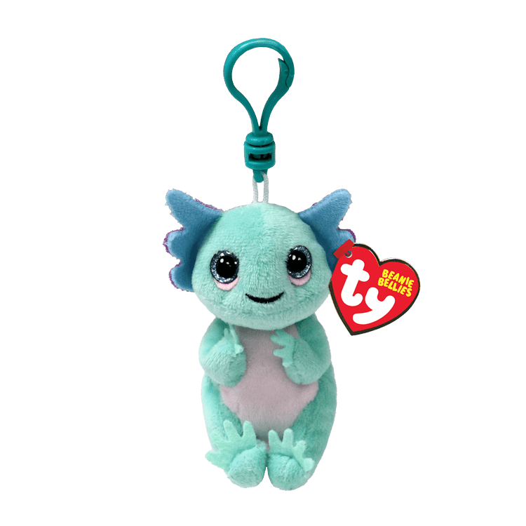 TY Alex The Axolotl Clip Beanie Bellies - SYLVANIAN / BEANIE BABIES - Beattys of Loughrea