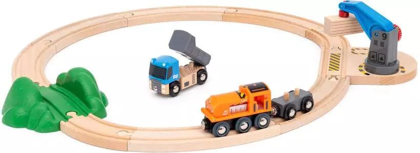 Brio Starter Lift & Load Set - BABY TOYS - Beattys of Loughrea