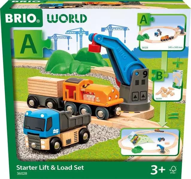 Brio Starter Lift & Load Set - BABY TOYS - Beattys of Loughrea