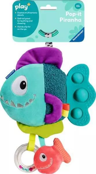Pop-it Piranha Comforter - Beattys of Loughrea | www.beattys.ie