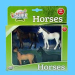 1:32 Farming Horse 4 Pcs - FARMS/TRACTORS/BUILDING - Beattys of Loughrea