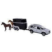 Volvo Xc90 Jeep With Horse Trailer & 2 Horses - Assorted Styles - FARMS/TRACTORS/BUILDING - Beattys of Loughrea