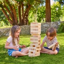 Tp Wooden Giant Tumble Tower - BOARD GAMES / DVD GAMES - Beattys of Loughrea