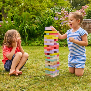 Tp Wooden Giant Tumble Tower - BOARD GAMES / DVD GAMES - Beattys of Loughrea