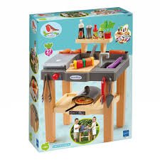 Ecoiffier Summer Kitchen with Barbecue and Pizza Oven - SWINGS/SLIDE OUTDOOR GAMES - Beattys of Loughrea