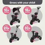 Tp Trike 4 in 1 Plus Grey Storm - RIDE ON/WALKERS - Beattys of Loughrea