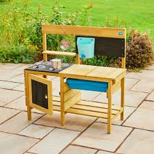 Tp Deluxe Wooden Mud Kitchen - SWINGS/SLIDE OUTDOOR GAMES - Beattys of Loughrea