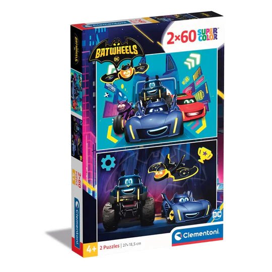 Batwheels 2 x 60 - piece Jigsaw Puzzle - JIGSAWS - Beattys of Loughrea