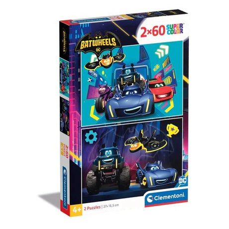 Batwheels 2 x 60 - piece Jigsaw Puzzle - JIGSAWS - Beattys of Loughrea