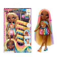 Rainbow High Hair Chalk & Style Doll Meline (Gold) - DOLLS - Beattys of Loughrea