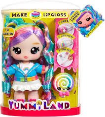Yummiland Large Doll + Lipgloss Pet - Rainbow - DOLLS - Beattys of Loughrea