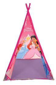 Disney Princess Tepee Tent - PLAYSUITS POP UP/BLOW UP BEDS - Beattys of Loughrea