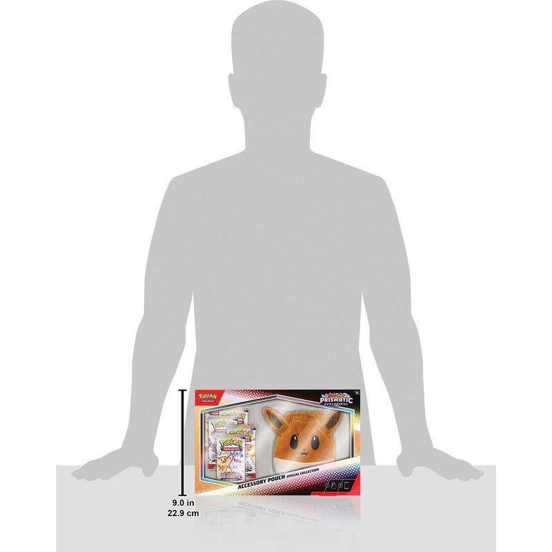 Pokémon TCG: Scarlet & Violet 8.5 – Prismatic Evolutions - Accessory Pouch Special Collection - HALLOWEEN, PKT MONEY, JOKE - Beattys of Loughrea