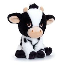 25cm Keeleco Cow - SOFT TOYS - Beattys of Loughrea