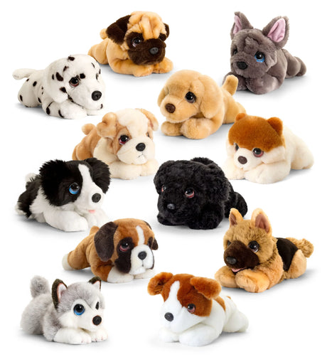 25Cm Signature Cuddle Puppy Assorted Styles - SOFT TOYS - Beattys of Loughrea