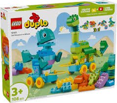 Lego 10451 Duplo 3In1 Dinosaur On Wheels - CONSTRUCTION - LEGO/KNEX ETC - Beattys of Loughrea