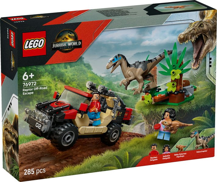 Lego 76972 Raptor Off - Road Escape - CONSTRUCTION - LEGO/KNEX ETC - Beattys of Loughrea