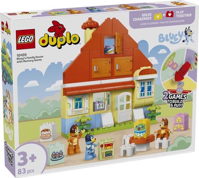 Lego 10459 Bluey's Family House with Memory Game - CONSTRUCTION - LEGO/KNEX ETC - Beattys of Loughrea