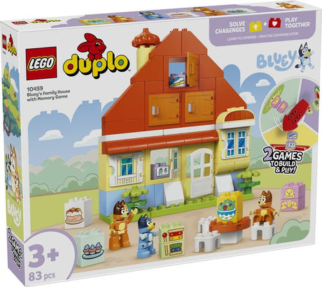 Lego 10459 Bluey's Family House with Memory Game - CONSTRUCTION - LEGO/KNEX ETC - Beattys of Loughrea