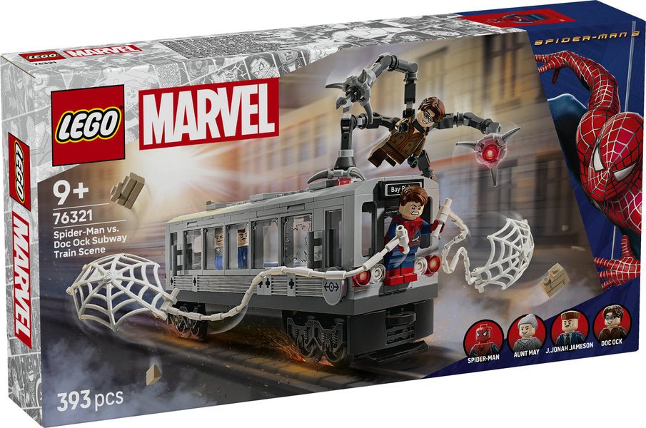 Lego 76321 Spider - Man vs. Doc Ock Subway Train Scene - CONSTRUCTION - LEGO/KNEX ETC - Beattys of Loughrea